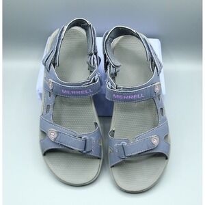 Merrell Cedrus Convertible Hiking Sandals Women US 8, Grisaille Le/Orchid Bloom